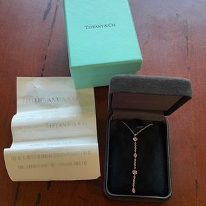 Tiffany @ Co. Elsa Peretti Sapphire necklace